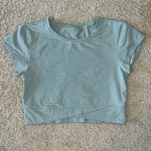 light green athletic top